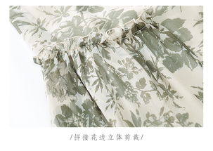 文藝與時尚的交織 論木耳邊長款雪紡連衣裙的藝術(shù)表達(dá)